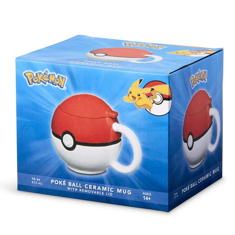 Pokémon Aluminum Drinking Bottle PokeBall, 500ml