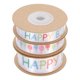 thumbnail image 4 of 3 Rolls Birthday Ribbons Birthday Gift Wrapping Riband Gift Package Ribbons, 4 of 4