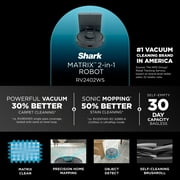 Shark IQ 2 in 1 Robot Vacuum & Mop, Pet Friendly, Carpets & Hard Floors, Self Empty, Precision Home Mapping, Smart Mapping, Wi-Fi Connected, RV2402WS