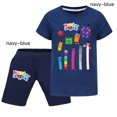 thumbnail image 1 of Boys And Girls Children's Short Sleeve Shorts Suit, 1 of 1