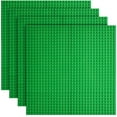 thumbnail image 1 of Classic Baseplates Building Base for Building Bricks 100% Compatible with Major Brands-Baseplate 10" x 10", Pack of 4, Green, 1 of 7