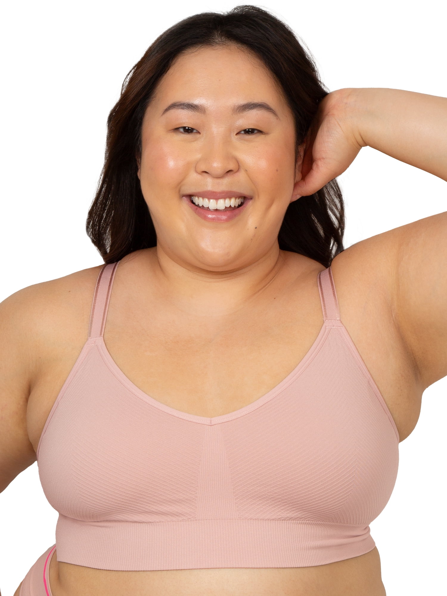 Fresh by Fruit of the Loom So Comfy Seamless Bralette, Style FR134W, Sizes XS-3XL