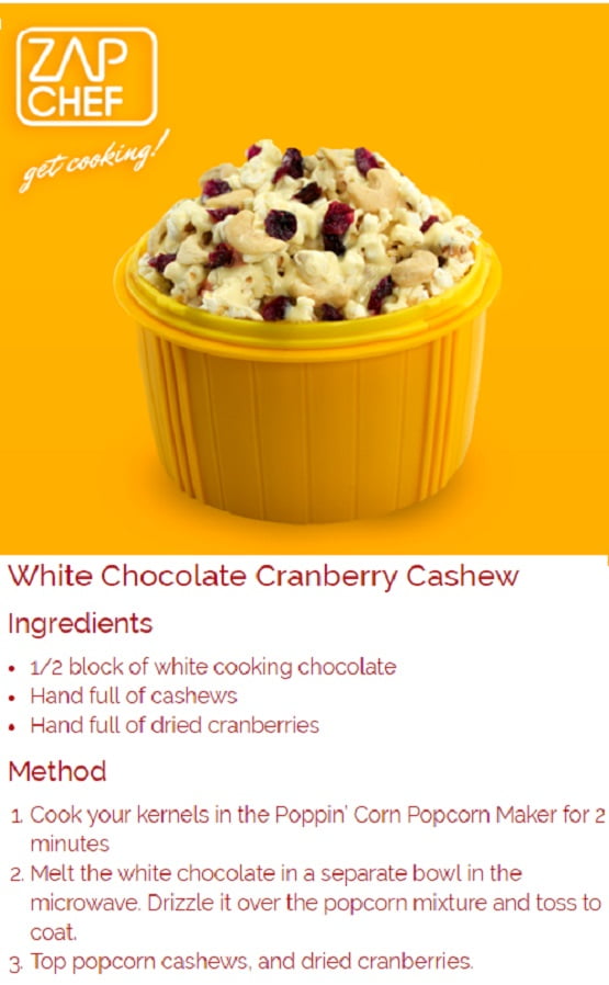 zap chef popcorn maker