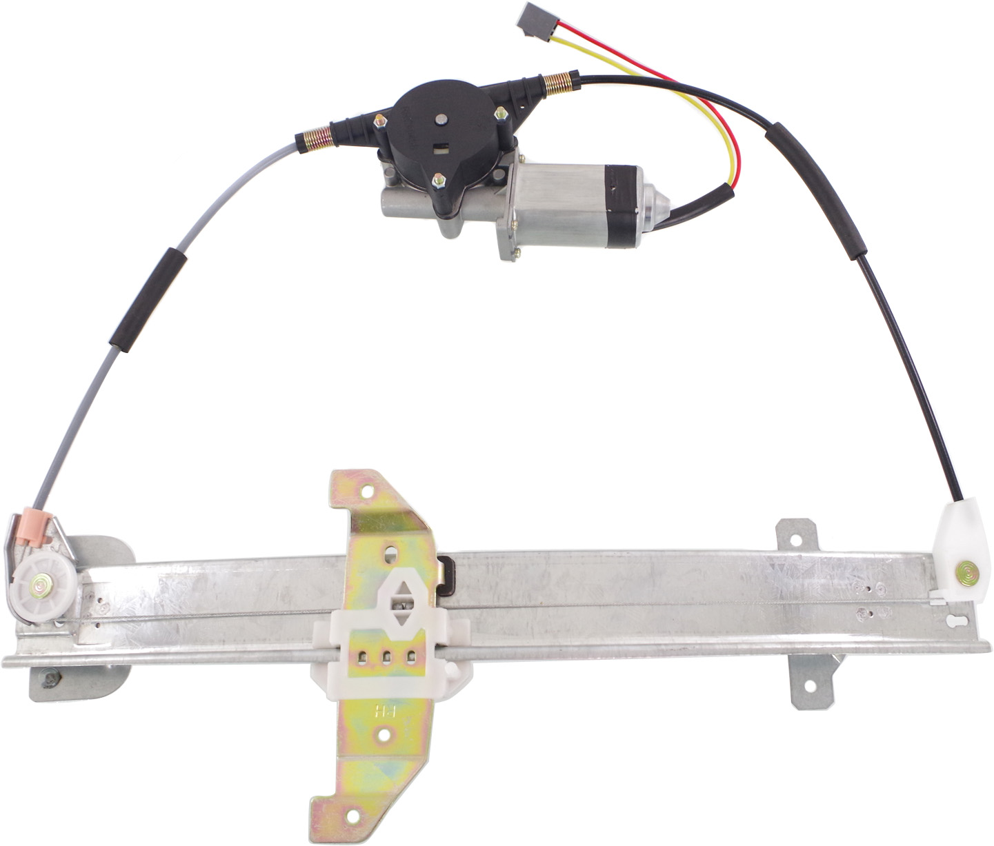 Window Regulator For 1995-1997 Lincoln Town Car Rear, Right Passenger Power With Motor