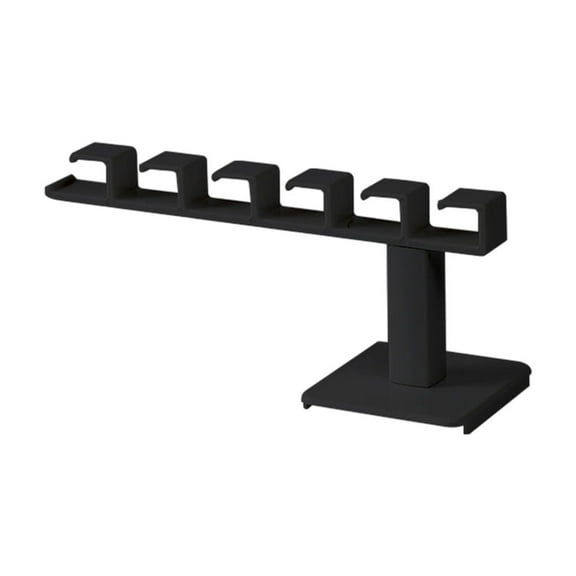 IMossad Hat Organizer for Baseball Caps Space Saving Hat Rack with Anti Slip Design Durable Plastic Cap Holder for Wall Door or Closet Storage Black Perfect Storage Solution for Baseball Caps