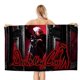 thumbnail image 1 of Devil May Cry Toalla de playa de secado rápido con diseño temático, regalo para mujeres y niñas, ideal para cumpleaños, fans, amantes de la música, uso en la playa o al aire libre, 78 × 150 cm, 1 of 6