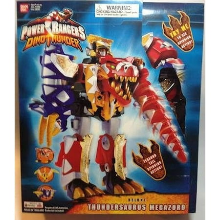 Power Rangers Deluxe Thundersaurus Megazord