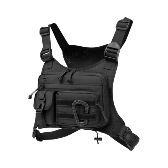 Compact Chest Bag Adjustable Strap Outdoor Hiking Travel Backpack for Men Women