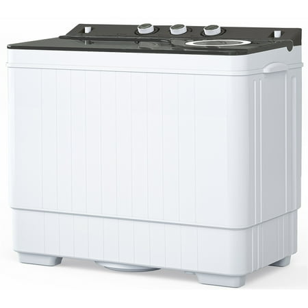 

Us Plug Xpb65-2288s Twin Tub Washing Machine 110v 420w Double Tub With Drain Pump Semi-automatic 26lbs(18lbs 8lbs)