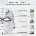 thumbnail image 4 of Led Face Mask Light Therapy,Kepeak 7 Color Treatment Photon Mask, Red Light , Skin Refresh, Renovate and Facial Care, 4 of 7
