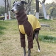thumbnail image 4 of HQREA Greyhound Sweater for Dogs Warm Dog Long Sleeve Shirt Sweatshirt for Fall Winter, 4 of 6