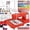 Embroidery Thread Bundle, variant on POOLIN EOC06 7.9in x 11in Embroidery Machine & Embroidery Thread Bundle - Red