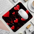 thumbnail image 2 of Valentine's Day 8.3x9.8 Inch Square Desk Mat with Non-Slip Rubber Bottom for Office and Gaming – Printed Mouse Mat, Desk Mat, Gaming Mouse Pad, 2 of 6