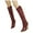 Red, variant on Women's Chunky Heel Knee High Boots Comfortable Pointed Toe Western Cowboy Boots, Boots for Women