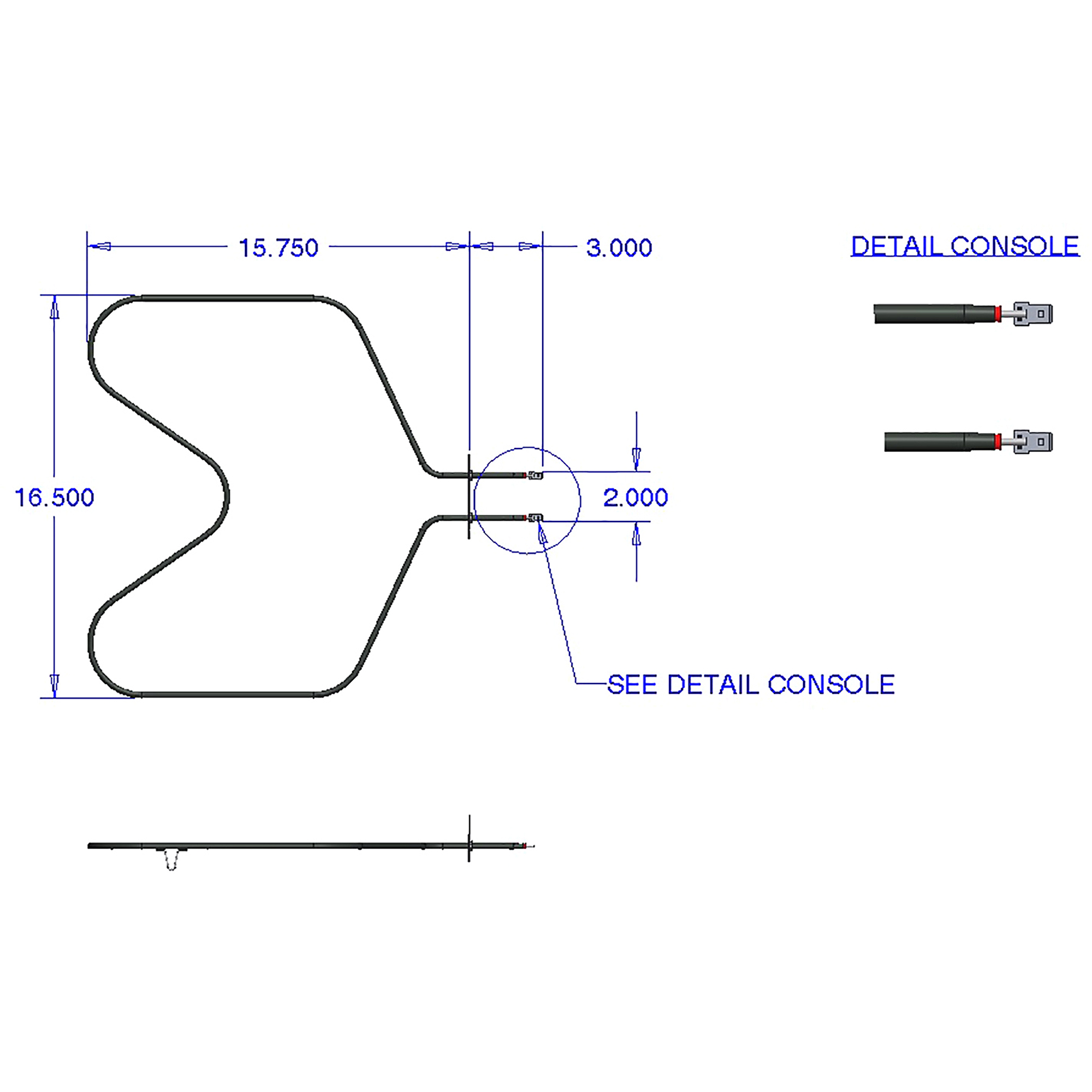 Range Kleen Bake Element, Fits Whirlpool Brands