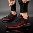 thumbnail image 5 of Men's  For Running Jogging Trendy Knitted Breathable Lightweight Comfy Sneakers, 5 of 9