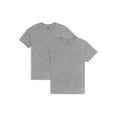 thumbnail image 1 of Camiseta Fruit of the Loom Eversoft de algodón con bolsillo para hombre, 1 of 3
