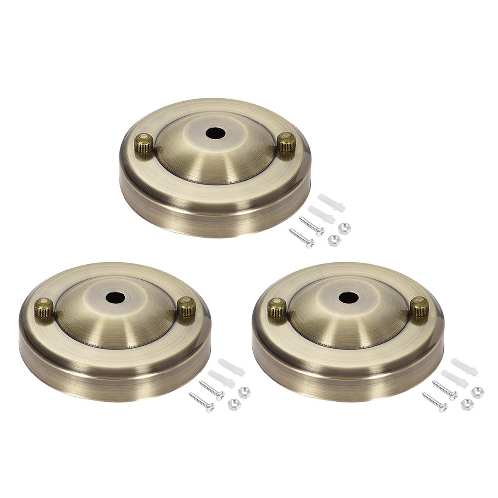 Retro Light Canopy Kit Pendant Lighting Ceiling Plate DIY 104mm 4.1Inch