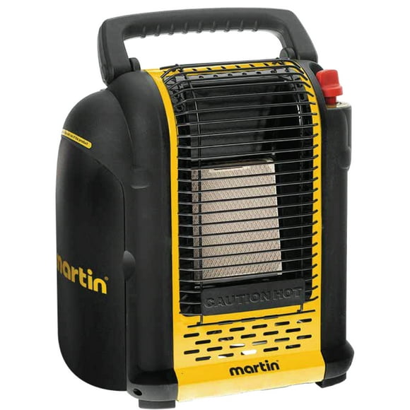 Martin CHS7 Portable Infrared Heater - 7000 BTU Propane Gas Radiant Heater for Outdoor Use, Works with 1lb Tanks; Heating for Camping, Fishing, Hunting Blind, Hiking, Job Sites, Patios & More