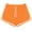 Orange, variant on Women Casual Summer Sports Shorts Workout Yoga Shorts Active Shorts