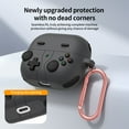 thumbnail image 3 of Allytechgroup Case for Samsung Galaxy Buds 3/ Galaxy Buds 3 Pro, Shockproof & Dustproof Earpods Case with Keychain, Soft Silicone Protective Cover Compatible with Galaxy Buds 3/ Buds 3 Pro,Darkgray, 3 of 7