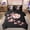 Flower 11, variant on Erosebridal Princess Bowknot Girl Twin Bedding Sets, Paris Eiffel Tower Bedding Comforter Set, Black Pink, 7pcs