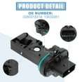 thumbnail image 4 of Unique Bargains 0280218314 Car Mass Air Flow Sensor Meter MAF Sensor Airflow Replaces for OPEL for ASTRA K 1.4 Turbo, 4 of 6