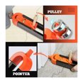 thumbnail image 3 of Adjustable Locking Contour Gauge with ABS Construction - 233mm Woodworking Precision Tool for Irregular Shapes, Arc Measurement & Contour Drawing, Includes Pencil for Smooth Scribing, Ideal for, 3 of 6