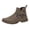 Brown, variant on Casual Boots Men Side Zip Boots for Men, Chelsea Boots, Side Zipper for Quick on-off with Non Slip Comfortable Sole for Daily Wear and Easy on off Design