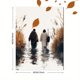 thumbnail image 3 of Qisvanset Framed Canvas Wall Art 12x16 Inch Jesus Walk On Water Phone Case Art Design, 3 of 5