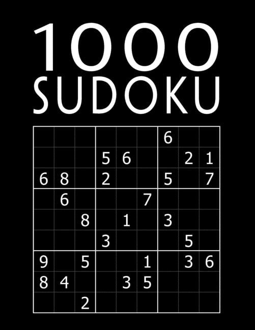 Sudoku 1000 Jeu Classique Collection XXL Pour Adultes Avec 