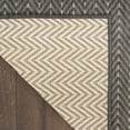 thumbnail image 6 of Nourison Horizon Indoor/Outdoor 6' x 9' Charcoal Modern Rug, 6 of 11