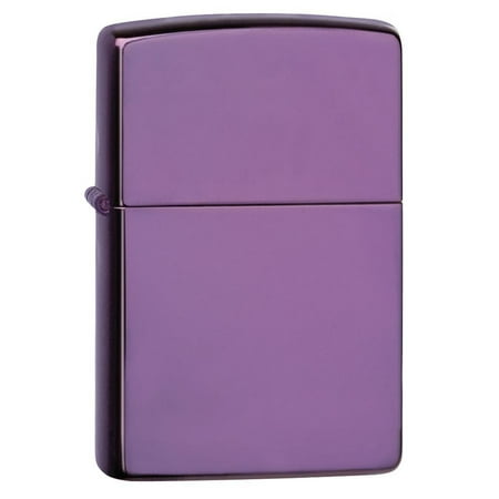 Zippo High Polish Purple Pocket Lighter