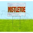 thumbnail image 1 of Mistletoe (18" x 24") Yard Sign, Includes Metal Step Stake, 1 of 6