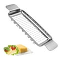 thumbnail image 1 of WHEANG Multi Function Kitchen Slicer – Butter & Cheese Cutter Egg Slicer Foie & Cheese Divider With Stainless Wires Ergonomic Handle For Smooth, 1 of 6