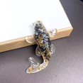thumbnail image 1 of Creative Artificial Koi Fish Ornament Pretty Natural Crystal Desk Car Home Decor, 1 of 9