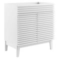 thumbnail image 2 of Modway Render 30" Bathroom Vanity Cabinet (Sink Basin Not Included) in White, 2 of 8