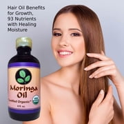Moringa Oil 8oz by Moringa Energy Life, Natural Moisturizer Oil