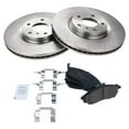 thumbnail image 3 of TRQ Front Premium Posi Ceramic Brake Pad & Rotor Kit Fits Select Infiniti, 3 of 5