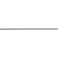thumbnail image 2 of Auriga 14K White Gold 1.9mm Parisian Wheat Anklet 10inch for Women, 2 of 6