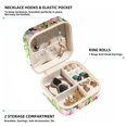 thumbnail image 2 of Easter Travel Portable Square Jewelry Box with Necklace Organizer, Earring Organizer, and Display Case - Ideal for Rings, Earrings, Necklaces, Bracelets, and More - Suitable for Girls and Women, 2 of 6