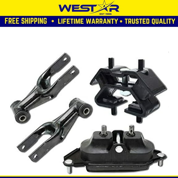 Fits 2006-2011 Chevrolet Impala/Monte Carlo 3.5L 3.9L Motor & Trans Mount 4PCS