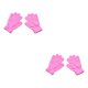 thumbnail image 4 of Qarigey 1 par de guantes para niños, ropa para niños y niñas, accesorio para ropa de invierno, rosa roja Type3 NO3, 4 of 6