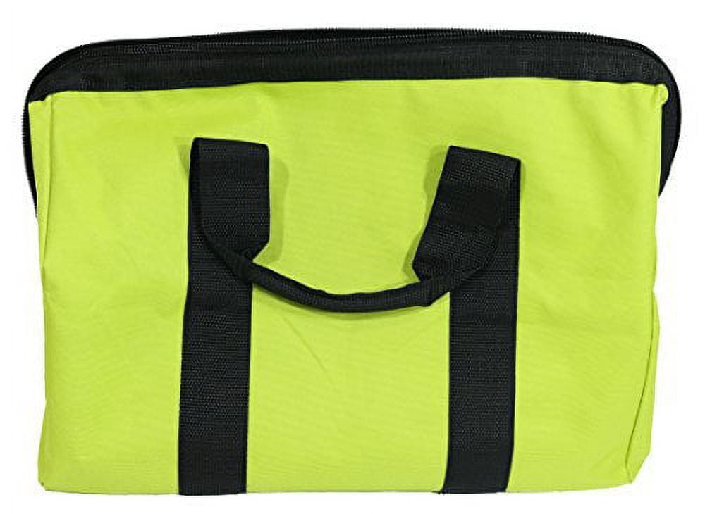 Ryobi Tool Bag Collapsible Contractor's with Full Top Zipper, Green