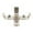 Four pointed, variant on DOLITY Bottle Opener Bottle Washer Efficiency Attachment Sturdy Metal Bottle Rinser Two pointed