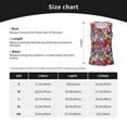 thumbnail image 5 of Womens Workout Tank Tops, Stained glass Rainbow fish scales Racerback Tank Tops Quick Dry Vest Sleeveless Athletic Yoga Gym, 5 of 7