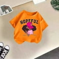 thumbnail image 2 of MEZZALL Toddler Kids Girls Cute Graphic T-Shirt Round Neck Short Sleeve Tee Summer Casual Tops, 3-4 Years, 2 of 3