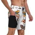 thumbnail image 2 of Vsdgher Corgi Dog2 for Mens Swim Trunks with Compression Liner Swim Shorts Swim Suits Board Shorts-X-Large, 2 of 6