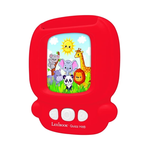 Quizz Hit® bilingual talking interactive card reader with 150 double sided cards with educational quiz & flashcard machine to learn vocabulary in English and Spanish