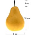 thumbnail image 2 of 6pcs Artificial Pear Decoration Fake Fruit Lifelike Simulation Food Home Party Kitchen Photography Props, 2 of 3